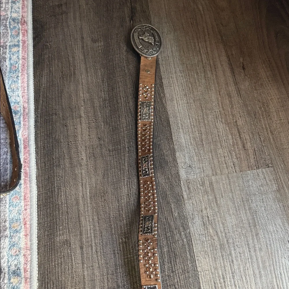 Nocona Bronze-Toned Cavender's Rodeo Belt Buckle